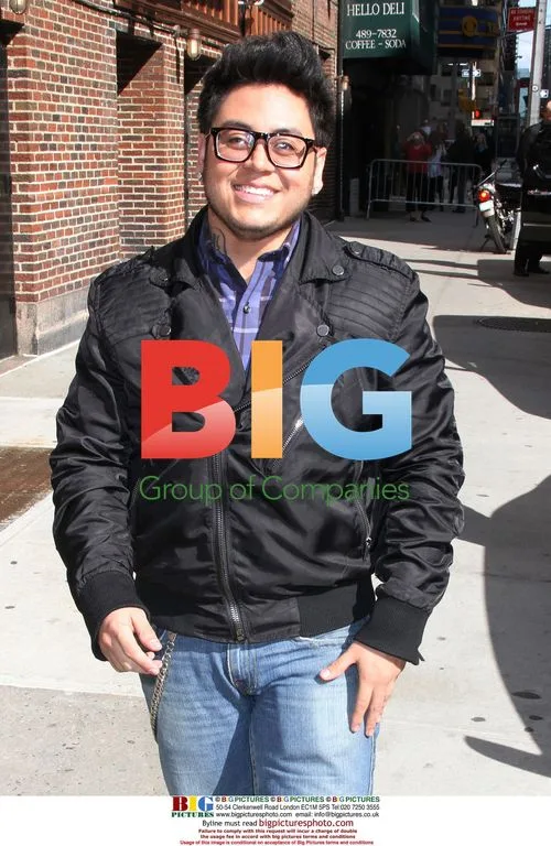 Andrew Garcia at 'the Late Show with David Letterman'