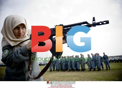 Afghan police training in Herat