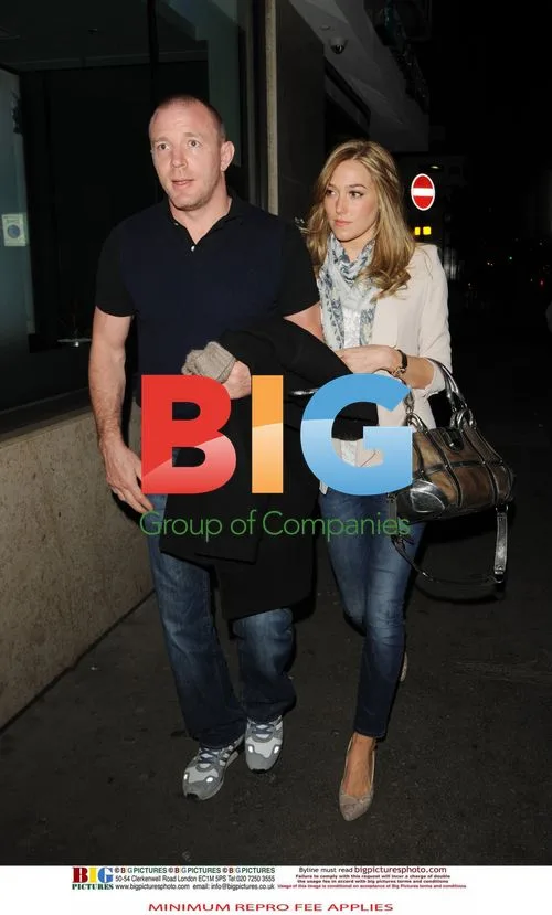 Guy Ritchie and friend dine at Roka