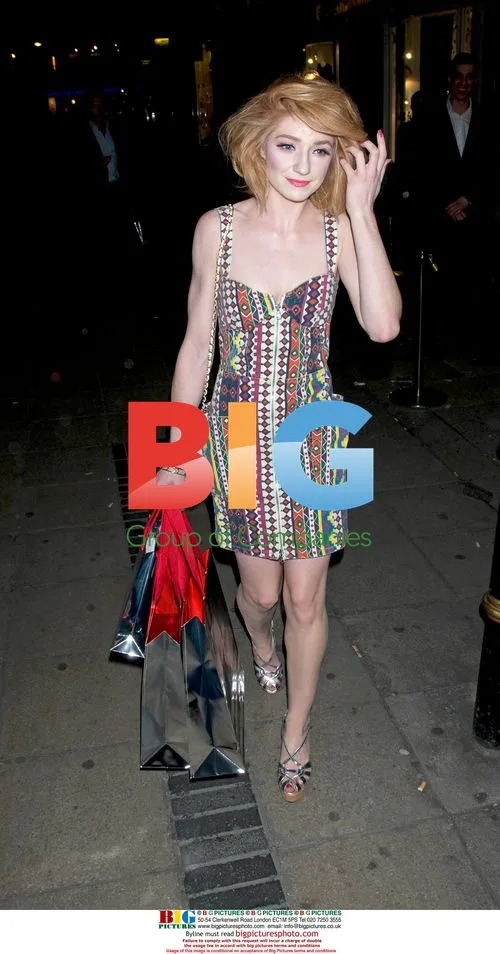 Nicola Roberts Leaving Cocktail Reception