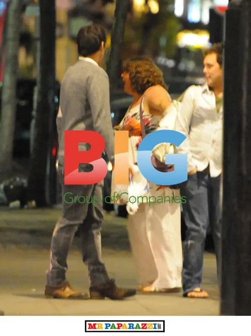 Cheryl Fergison out in Covent Garden