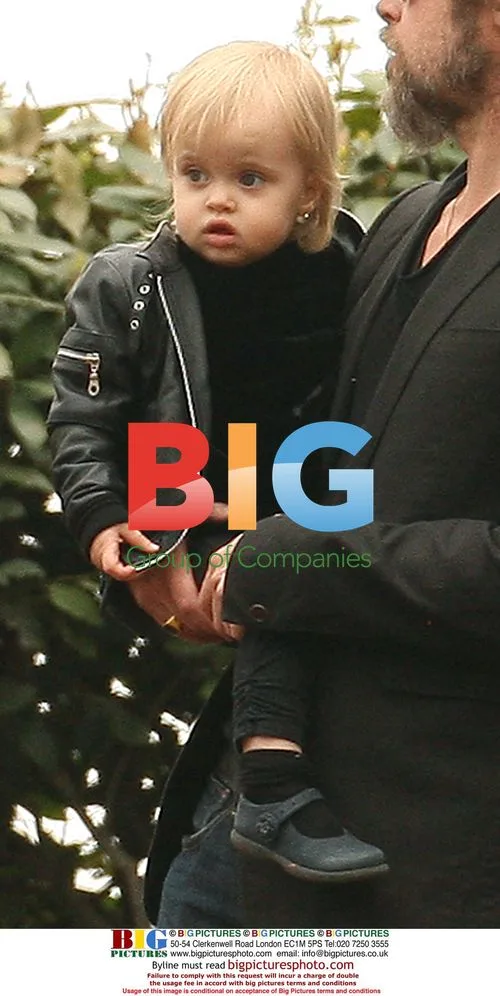 Brad Pitt and Kids at the Park