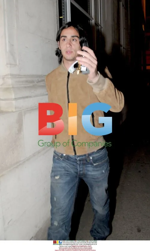 Liverpool footballer Alberto Aquilani out in Liverpool