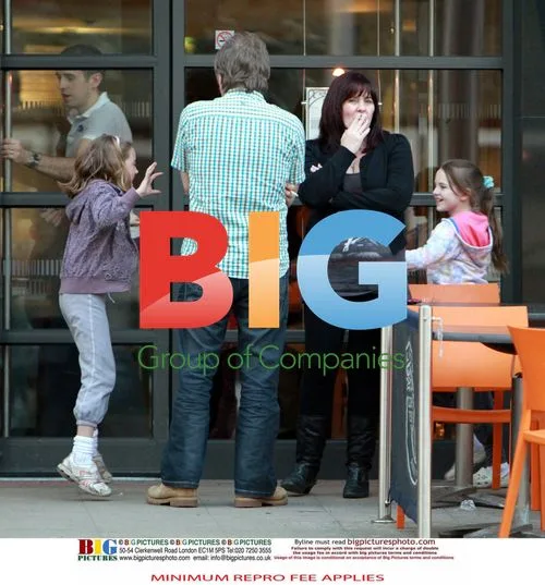 Coleen Nolan Smoking Outside PizzaExpress