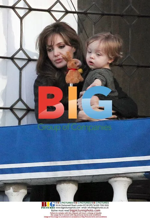 Angelina Jolie and Son Knox in Venice
