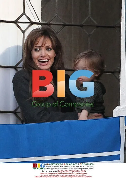 Angelina Jolie and Son Knox in Venice