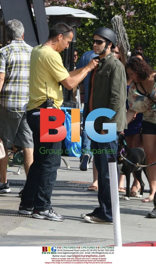 Entourage Cast Filming on Melrose