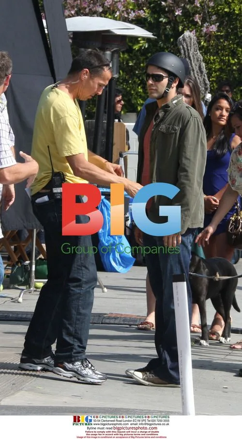 Entourage Cast Filming on Melrose