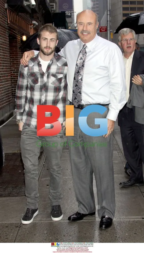 Jordan McGraw and Dr. Phil on 'Letterman'