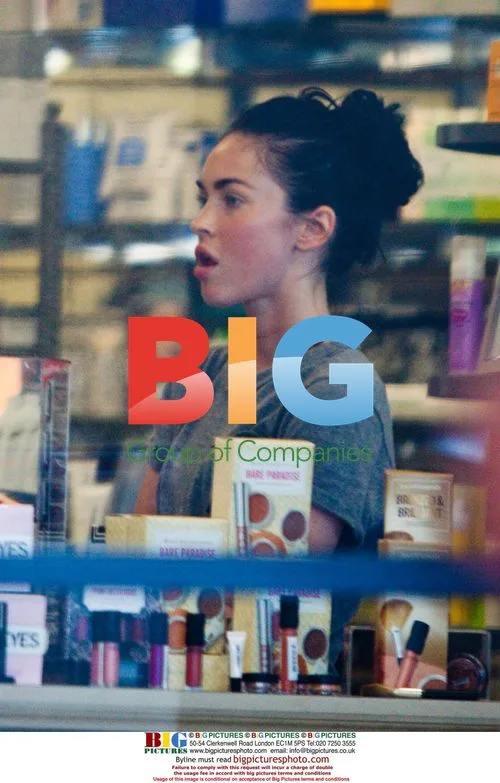 Megan Fox Cosmetic Shopping