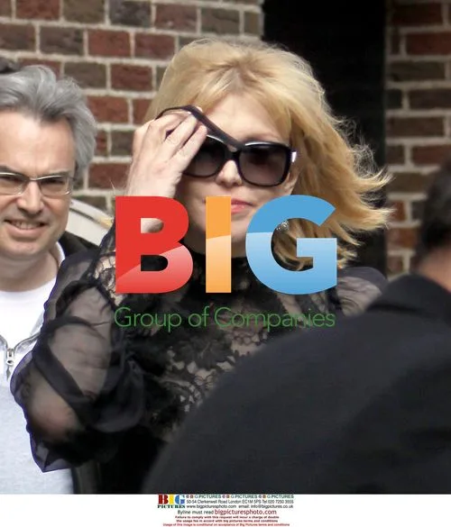 Courtney Love Leaves Late Show Taping