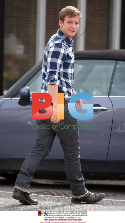 Lyndon Ogbourne arrives at ITV studios