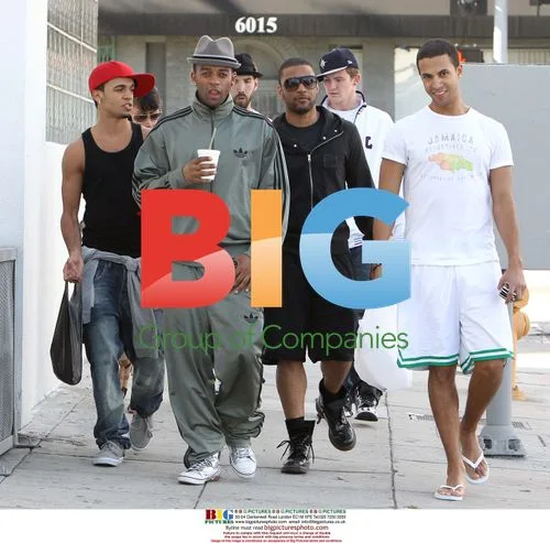 JLS Dance Crew Lunch Break