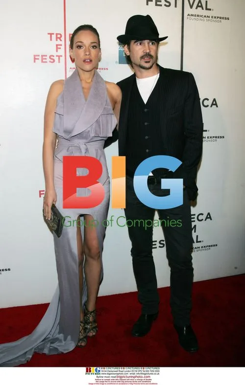 Colin Farrell and Alicja Bachleda at Tribeca Film Festival