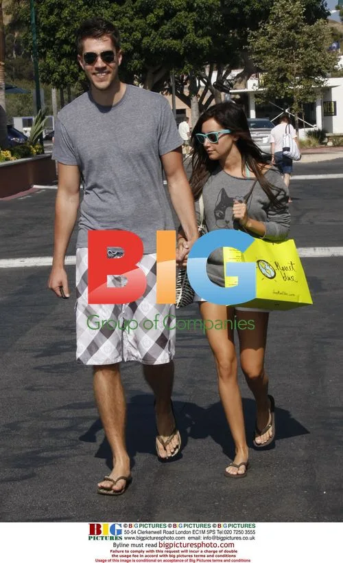 Ashley Tisdale and Boyfriend Scott Speer in Malibu