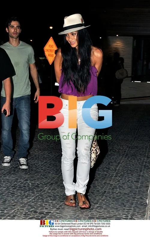 Nicole Scherzinger Dining at Red O