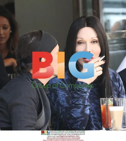 Pete Burns at Ceccilonis in London