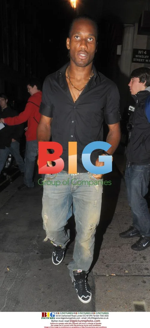 Didier Drogba at China White Nightclub