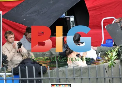 Kelly MacDonald films 'Decoy Bride' in Govan, Glasgow