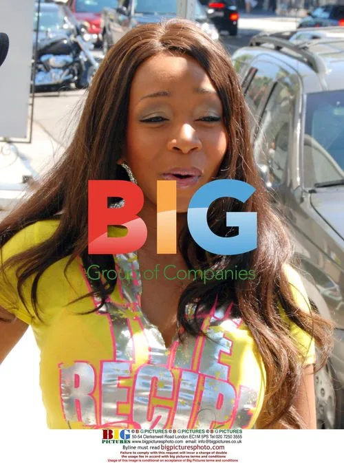 Tiffany Pollard Walks Beverly Hills Boulevard