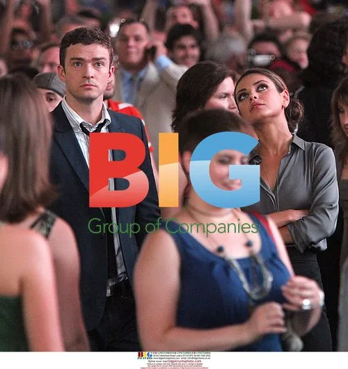 Timberlake and Kunis on 'Friends with Benefits' Set