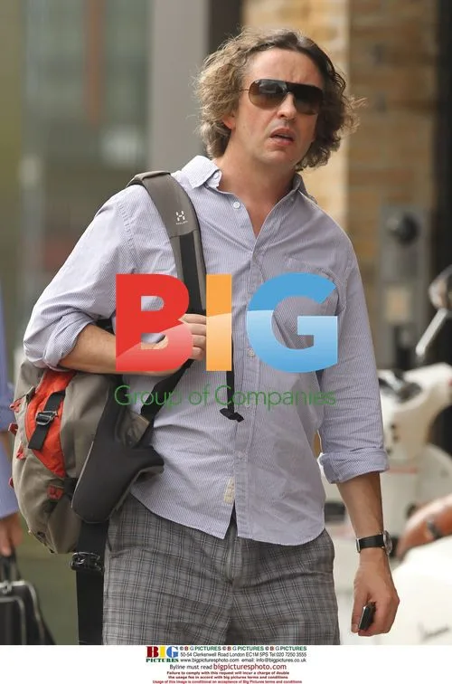 Steve Coogan Walks in New York City