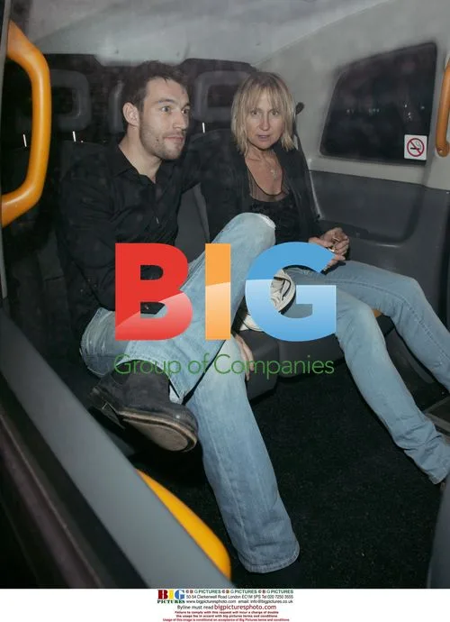 Carol McGiffin and boyfriend at Loose Women party