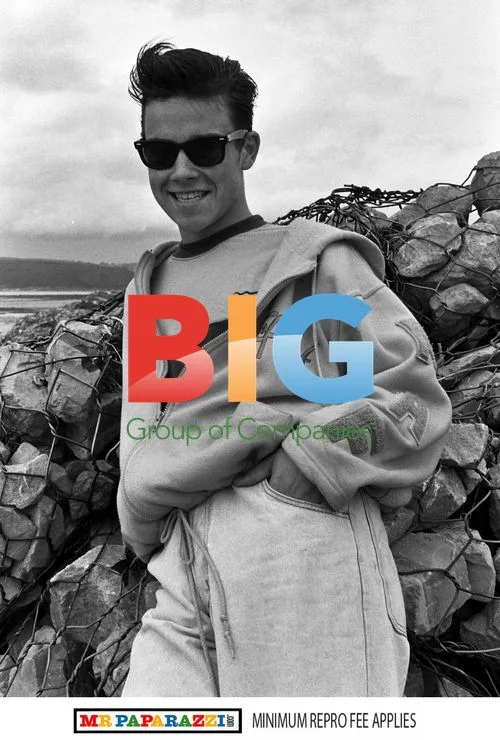 Young Robbie Williams at Take That Announcement