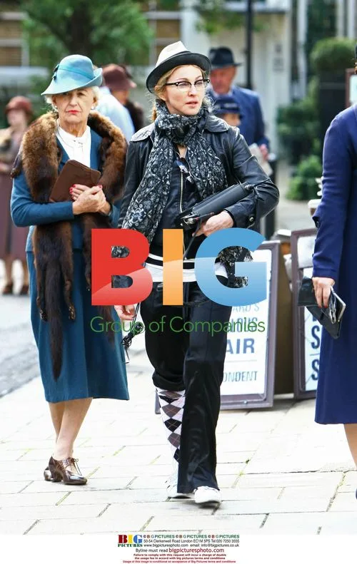 Madonna directs new film on London street