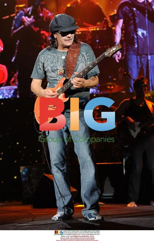 Carlos Santana Performs in Florida