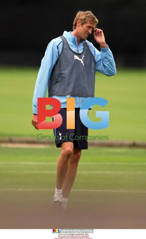 Peter Crouch at Tottenham Training