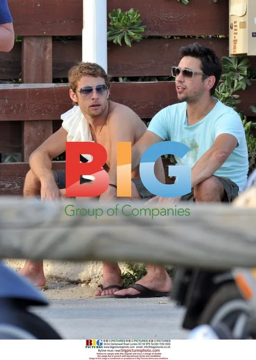 Jenson Button Relaxes in South of France