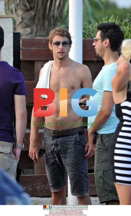 Jenson Button Enjoys Break in France
