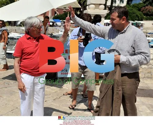 Bernie Ecclestone with Fabiana Flosi in Croatia