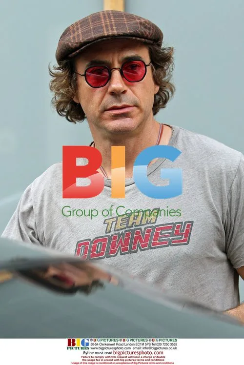 Robert Downey Jr Visits Guy Ritchie in London