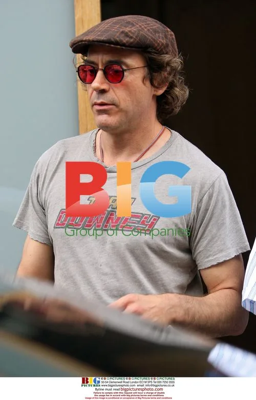 Robert Downey Jr Visits Guy Ritchie