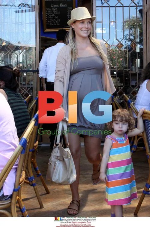 Ali Larter Shows Baby Bump in LA