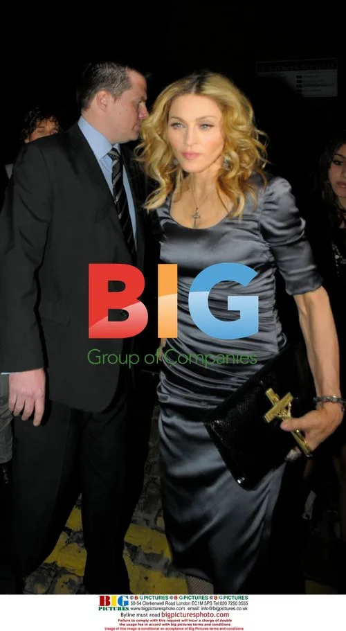 Madonna Arrives at Birthday Party