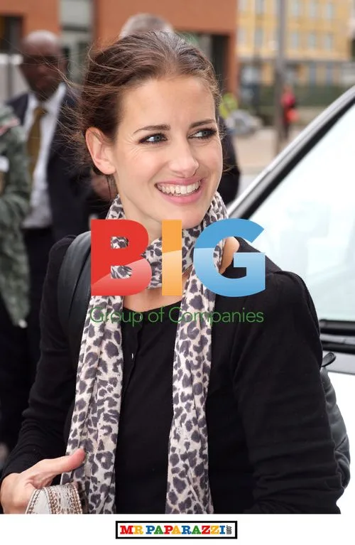 Kirsty Gallacher at GMTV Studios