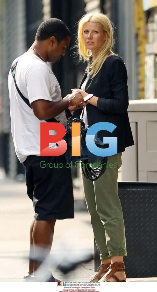 Gwyneth Paltrow Spotted on NYC Film Set