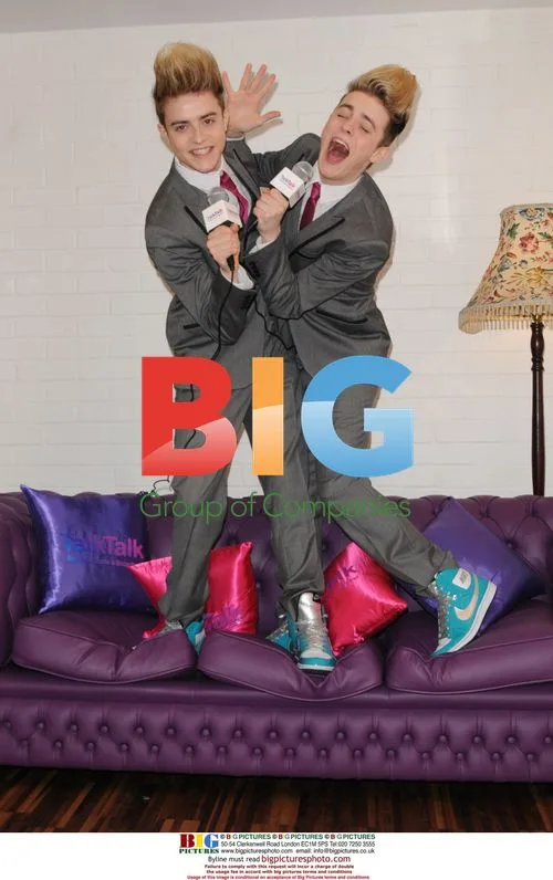 Jedward At The Brightstar Studio Photocall 2010