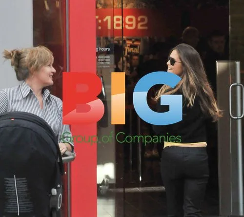 Carly Cole shops at Liverpool FC