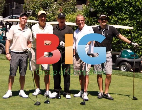 Celebrities Play Golf in Burbank