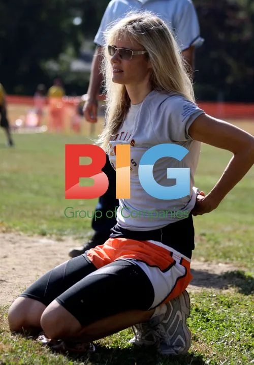 Lori Singer at Charity Softball Game