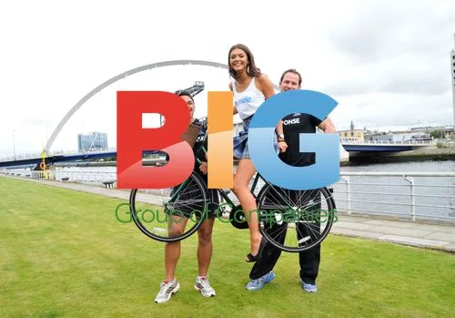 Miss Scotland 2010 Nicola Mimnagh at Skyrider photocall