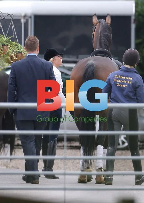 Abigail Clancy at Riding School