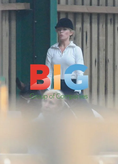 Abigail Clancy before riding