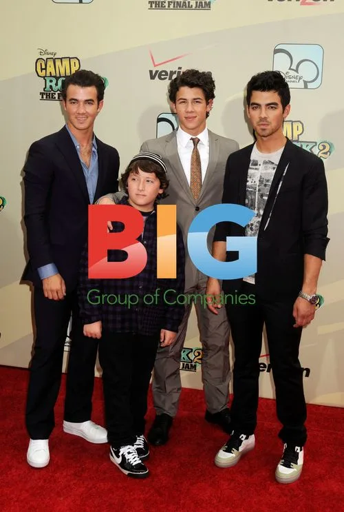 Jonas Brothers at 'Camp Rock 2' Premiere