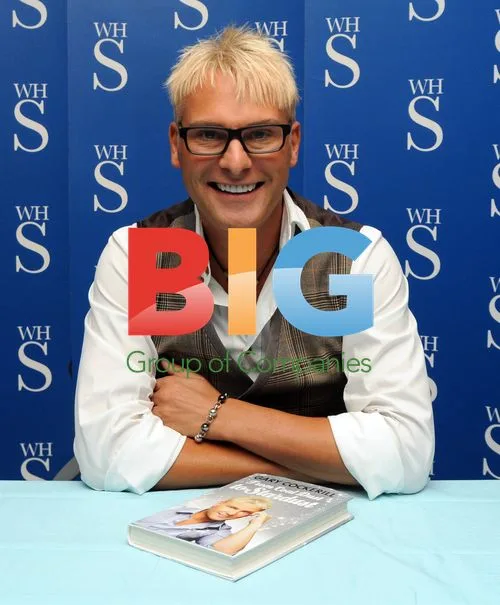 Gary Cockerill signing book