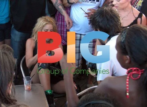Shakira Filming Music Video in Barcelona